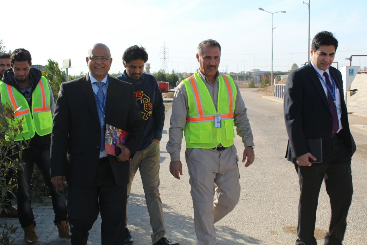 Emirates Airlines Visit the UNOS Fuel Farm