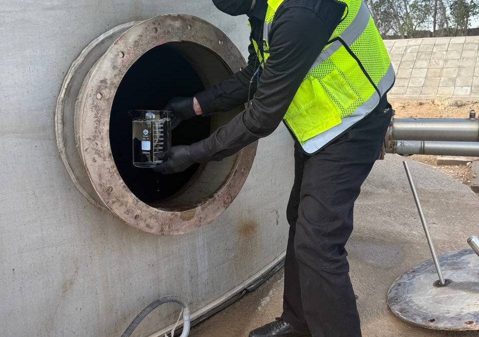 Completion of Annual Internal Tank Inspection and Microbiological Testing