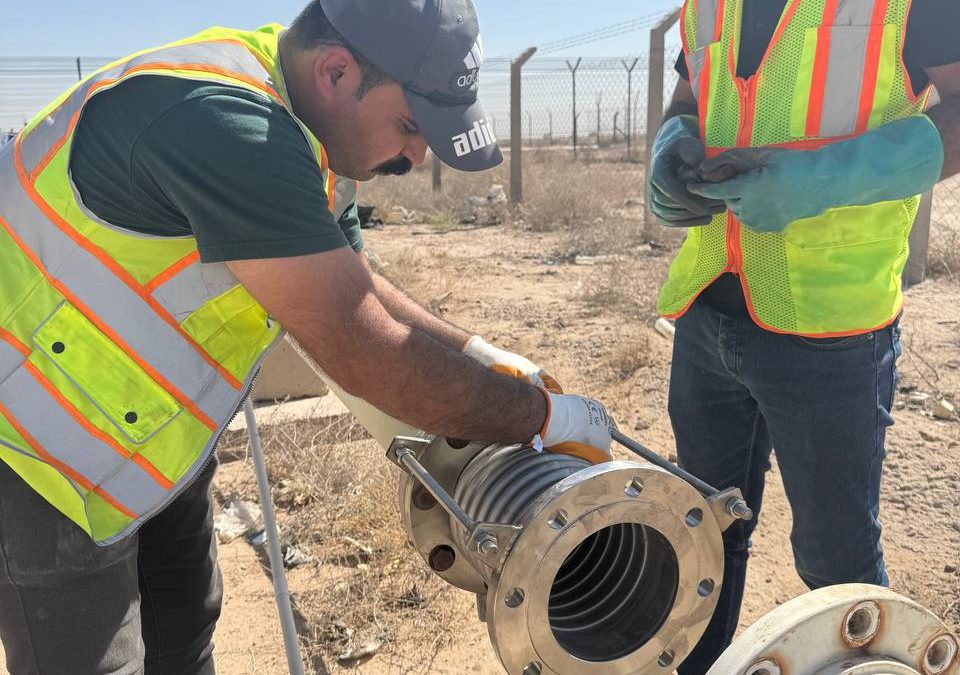 Replacement of Pipeline Expansion Joints to Enhance Operational Reliability